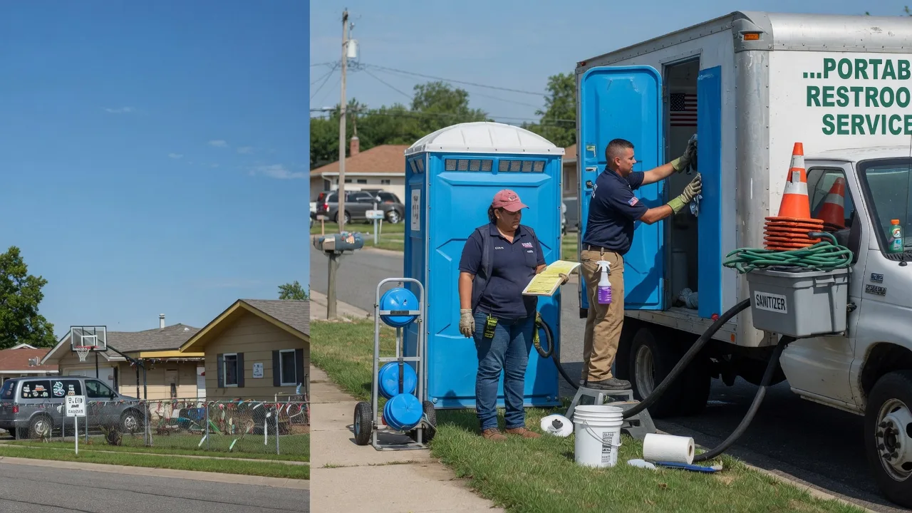 Portable Toilet Rental in State Farm, VA near me